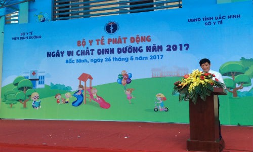 Le phat dong ngay Vi chat dinh duong toan quoc nam 2017