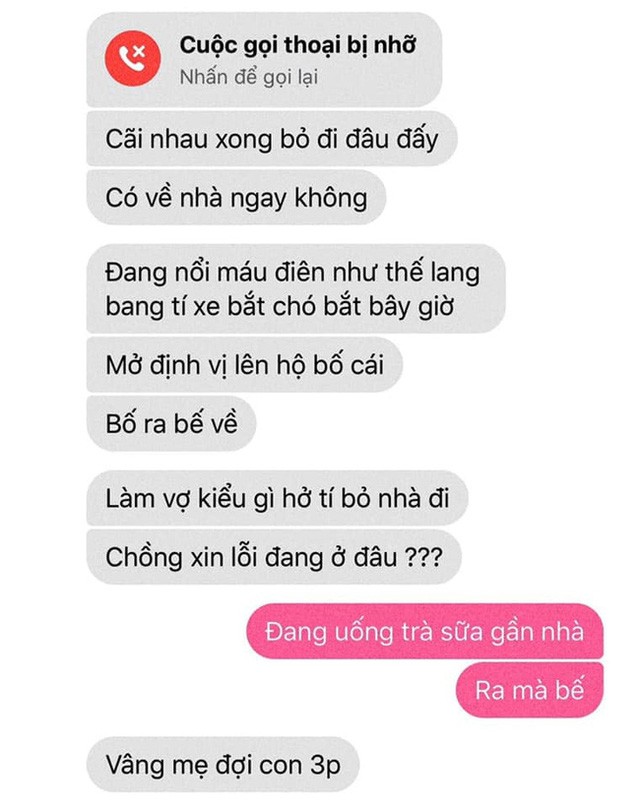 Chong vua hung ho quat thao, doi lam “bo” nhung chi 1 cau ngan gon cua vo da dum do