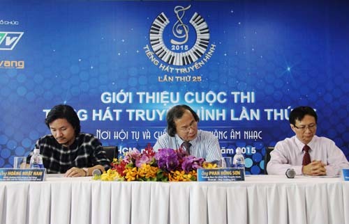 Mr Dam lam thay thi sinh Tieng hat Truyen hinh
