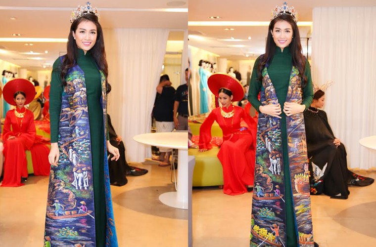 Truong Thi May Le Hang do dang nuot voi ao dai-Hinh-6