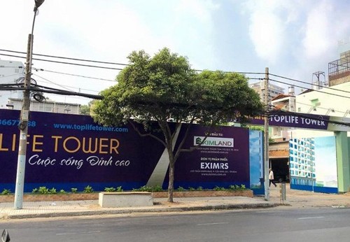 Cau de sap truong mam non: DA Toplife Tower lo sai pham nghiem trong