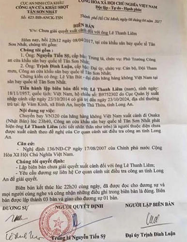 Nguyen giam doc So Y Te Long An bi cam xuat canh-Hinh-2