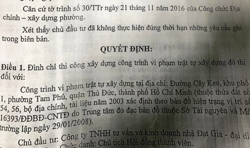 Tai nan lao dong chet nguoi: Chu dau tu tung bi dinh chi thi cong-Hinh-5