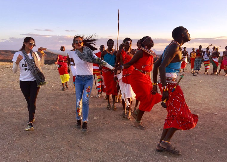 Pham Huong, Le Hang lang nguoi khi chung kien voi bi giet o Kenya-Hinh-9