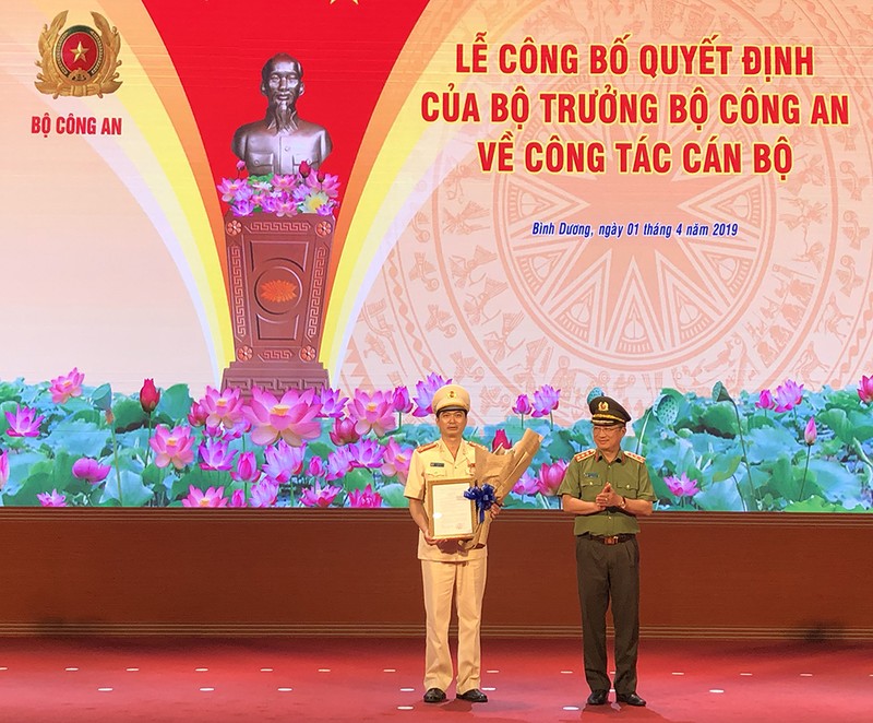 Tinh Binh Duong co giam doc Cong an moi