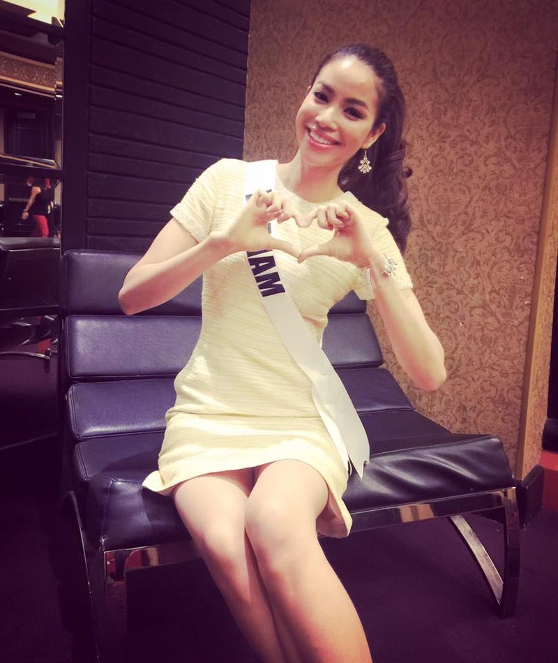 Tin vui moi nhat cua Hoa hau Pham Huong o Miss Universe-Hinh-7