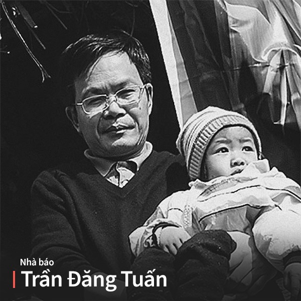 Nha bao Tran Dang Tuan tu ung cu DBQH khoa XIV