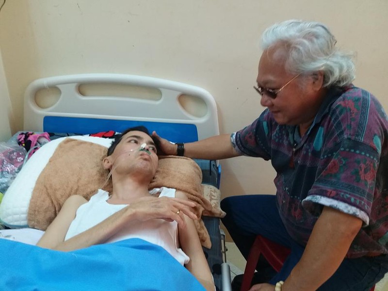 Dien vien Nguyen Hoang gio ra sao sau khi benh vien tra ve-Hinh-2