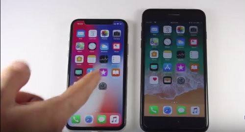 Bat ngo: Ket qua so sanh toc do iPhone X va iPhone 7 Plus