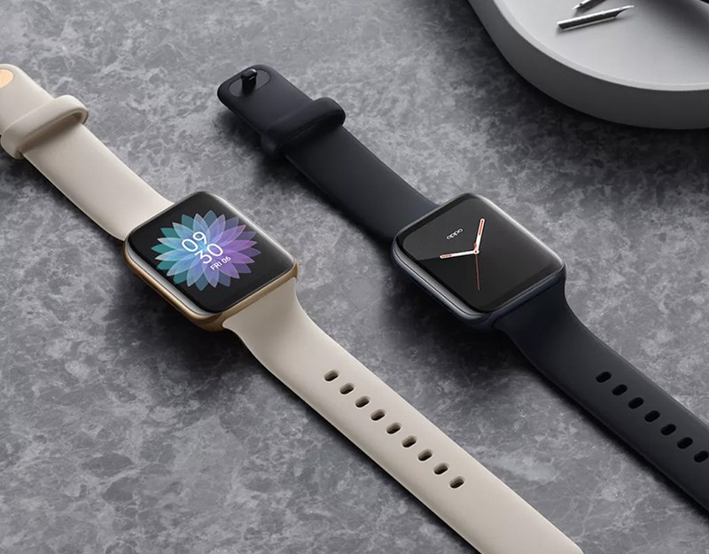 OPPO Watch trinh lang, giong Apple Watch, ho tro eSim, sac nhanh-Hinh-11