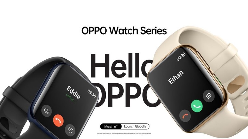 OPPO Watch trinh lang, giong Apple Watch, ho tro eSim, sac nhanh-Hinh-2