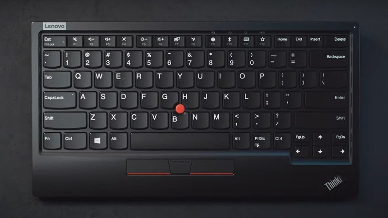 Lenovo ra mat ban phim ThinkPad TrackPoint II co cham do dac trung