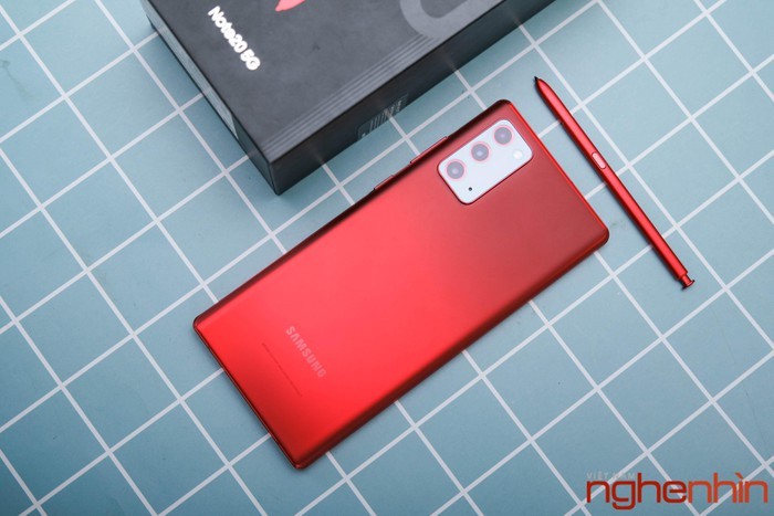 Xuat hien Galaxy Note 20 Mystic Red sieu hiem-Hinh-2