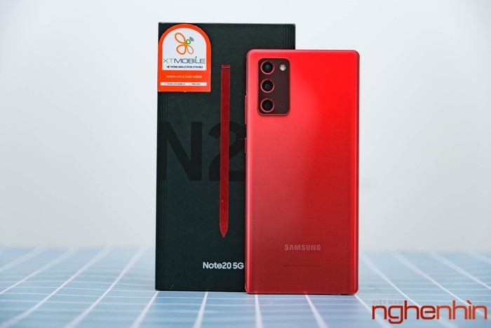 Xuat hien Galaxy Note 20 Mystic Red sieu hiem-Hinh-5