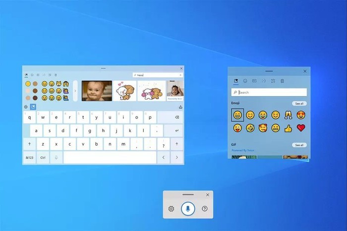 Ban phim Microsoft cho Windows 10: Nhap lieu bang giong noi