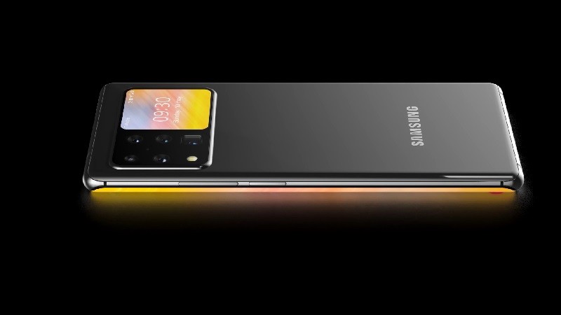 Tuyet my Samsung Galaxy Note 30 Ultra voi man hinh kep, cum 4 camera-Hinh-2