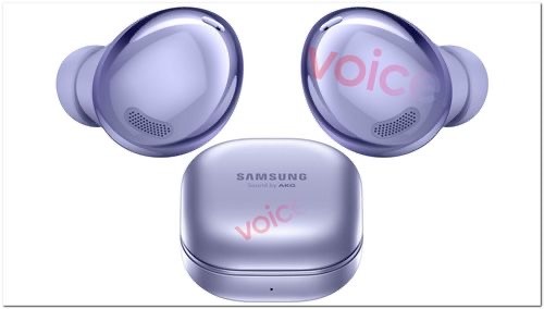 Samsung Galaxy Buds Pro lan dau lo anh render dep mat