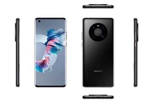 Huawei Mate 40E lan dau lo dien voi man hinh cong duc lo