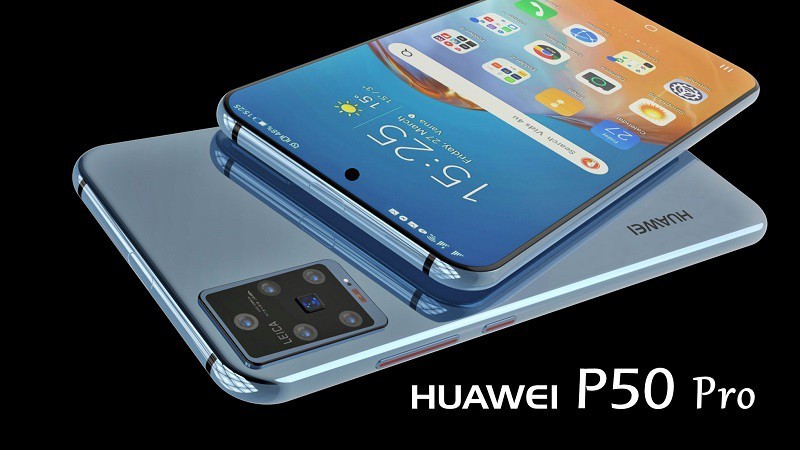 Man hinh Huawei P50 Pro se nho gon hon, camera duc lo