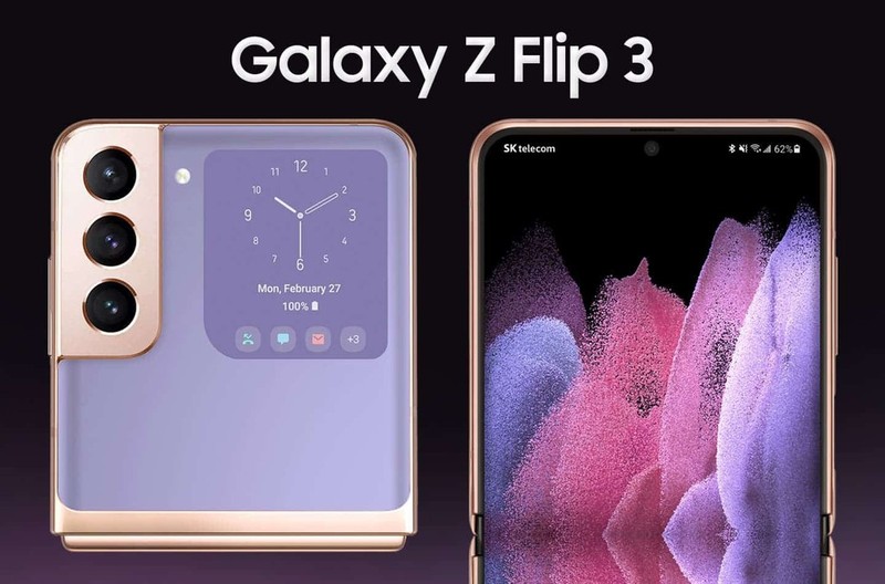 Galaxy Z Flip 3 “lo dien” quyet so tai cung Galaxy Z Fold
