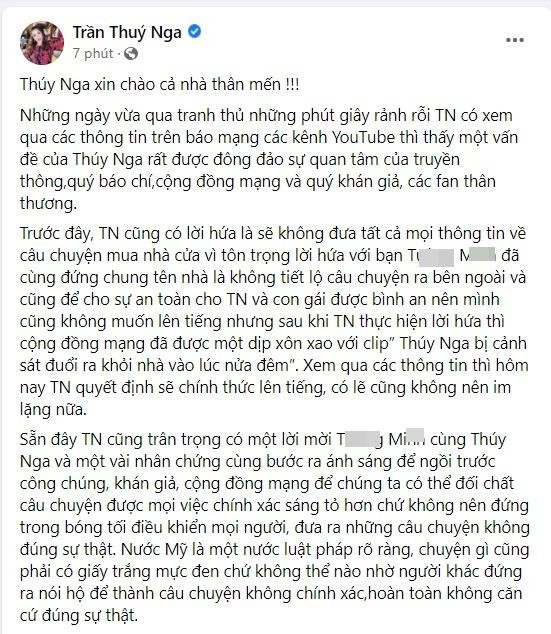 Thuy Nga len tieng viec bi canh sat My yeu cau roi khoi noi o-Hinh-3