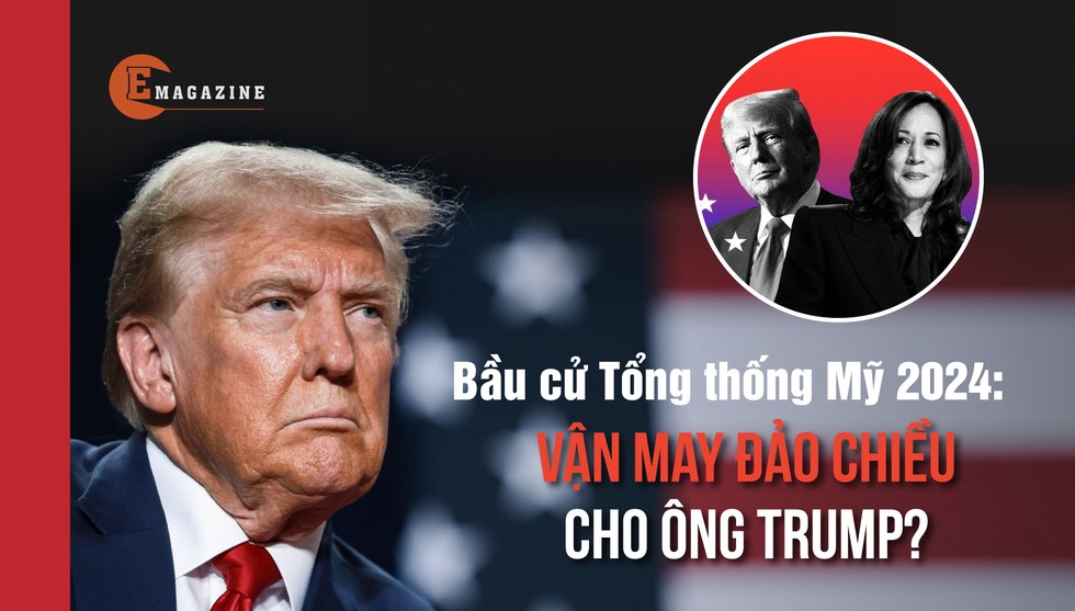 View - 	Bầu cử Tổng thống Mỹ 2024 Vận may đảo chiều cho ông Trump