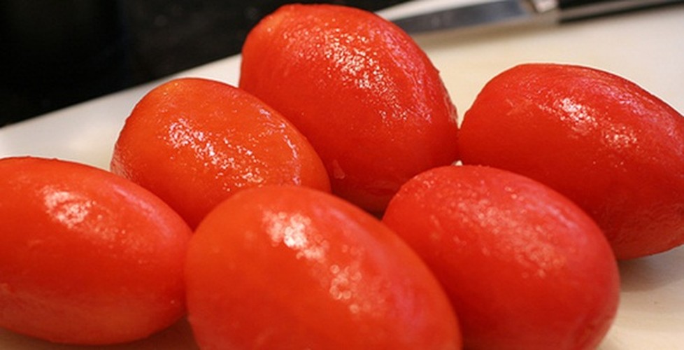 Kết quả hình ảnh cho cà chua bóc vỏ