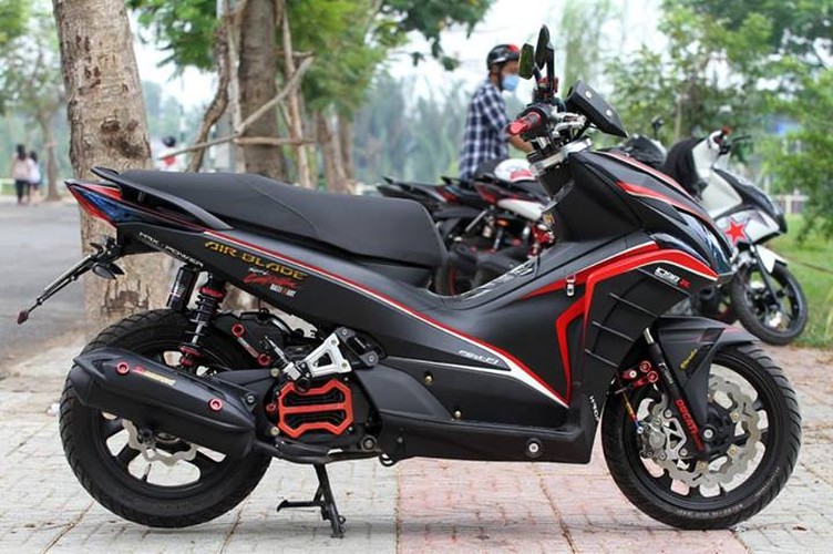 Dân chơi Sài Gòn biến Honda Airblade thành moto PKL | Dân chơi ...