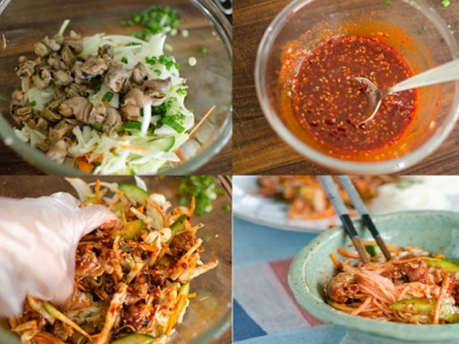Cách làm 3 món nộm ốc, chồng càng ăn càng nghiện - Hình 3 Cach lam 3 mon nom oc, chong cang an cang nghien-Hinh-3
