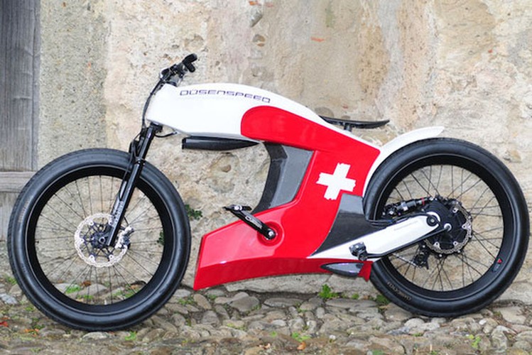 Siêu xe đạp điện Düsenspeed sở hữu tốc độ 161 km/h