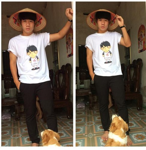 Mãn nhãn gu thời trang chất như sao Hàn của cầu thủ Minh Vương - Hình 7 Man nhan gu thoi trang chat nhu sao Han cua cau thu Minh Vuong-Hinh-7