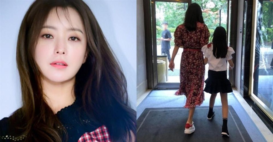Kim Hee Sun has shared his long-haired daughter
