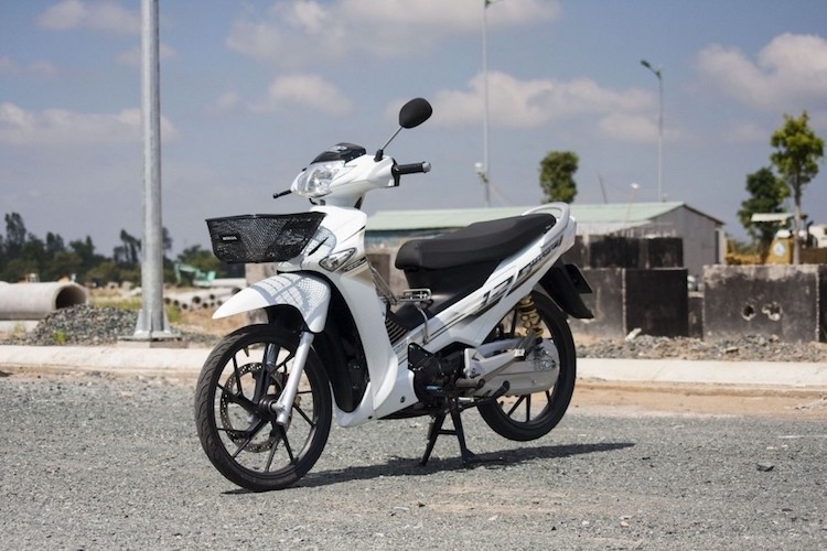 Xe máy Honda Future cũ độ Wave 125i Thái tại Việt Nam