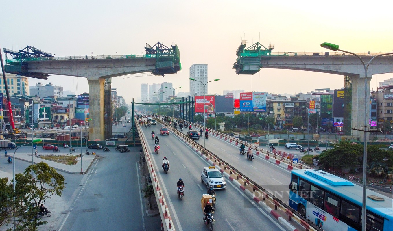 Toan canh nhip cau cao nhat Ha Noi dang duoc gap rut thi cong-Hinh-2