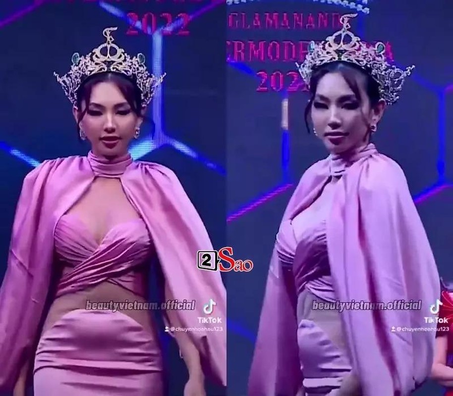 Thien An mac quan nguoc o Miss Grand khien stylist ngao ngan-Hinh-4