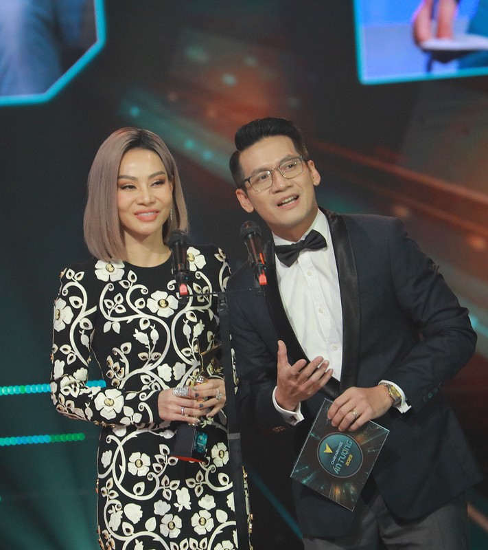 Nhan sac khac la cua Thu Minh tai le trao giai VTV Awards 2022-Hinh-3