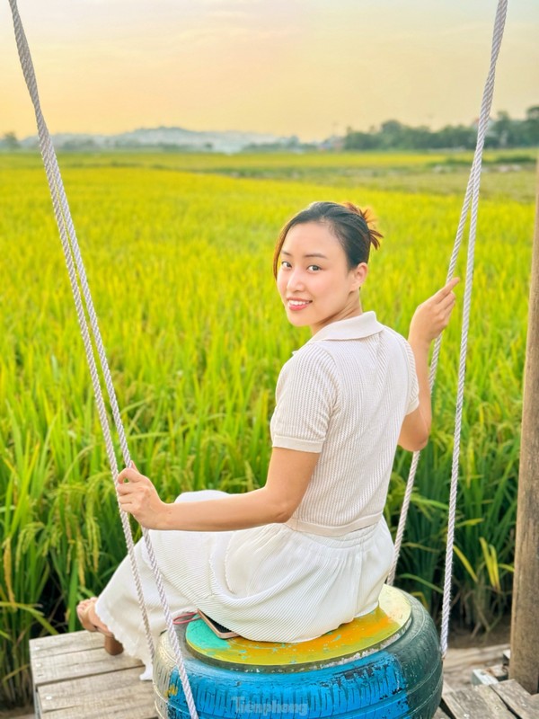 View - 	Quán cà phê giữa cánh đồng lúa chín vàng thu hút giới trẻ