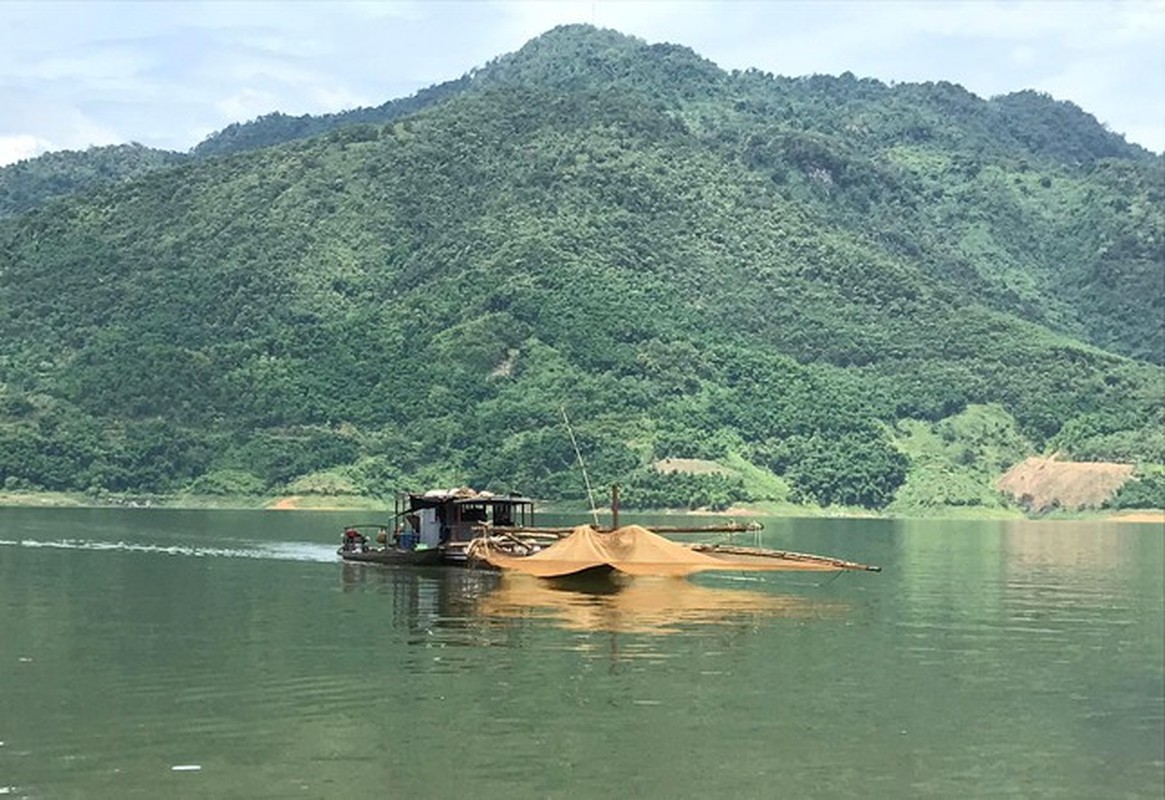 Danh bat loai ca trang ngan dac san tren ho thuy dien Hoa Binh