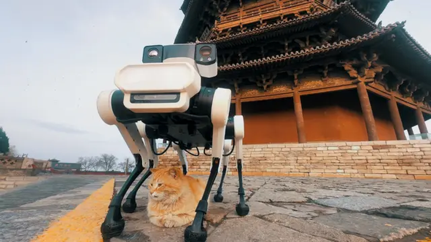 Tan muc cho robot AI bao ve di tich ngan nam tuoi