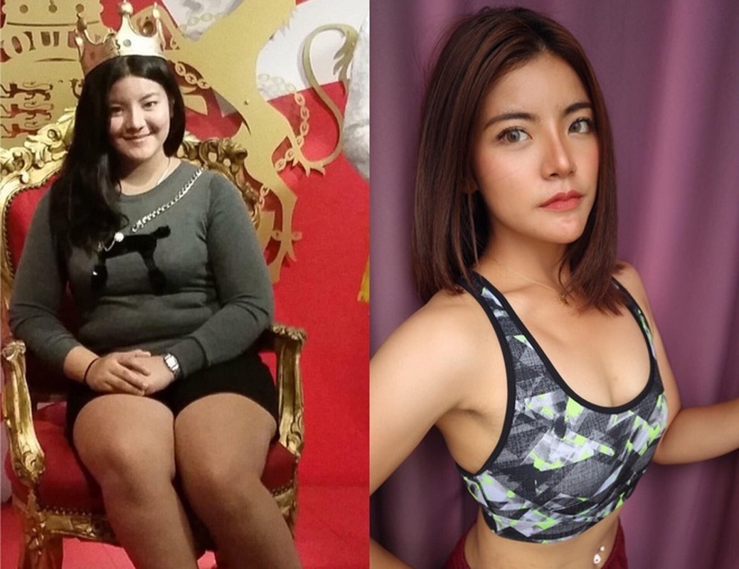 Giam 38 kg, co giao Thai Lan bat ngo noi tieng tren mang-Hinh-2