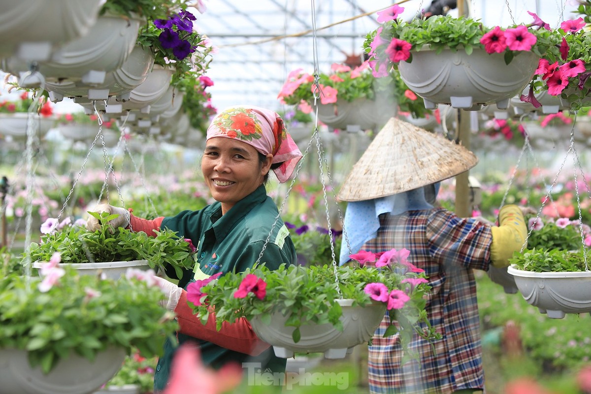 Ngay 8/3 cua nhung nguoi phu nu o lang hoa noi tieng Ha Noi-Hinh-2