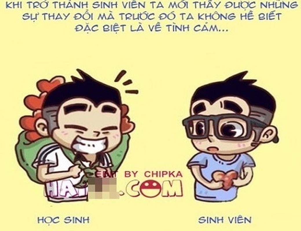 Khac biet giua hoc sinh, sinh vien qua anh che ngo nghinh-Hinh-13