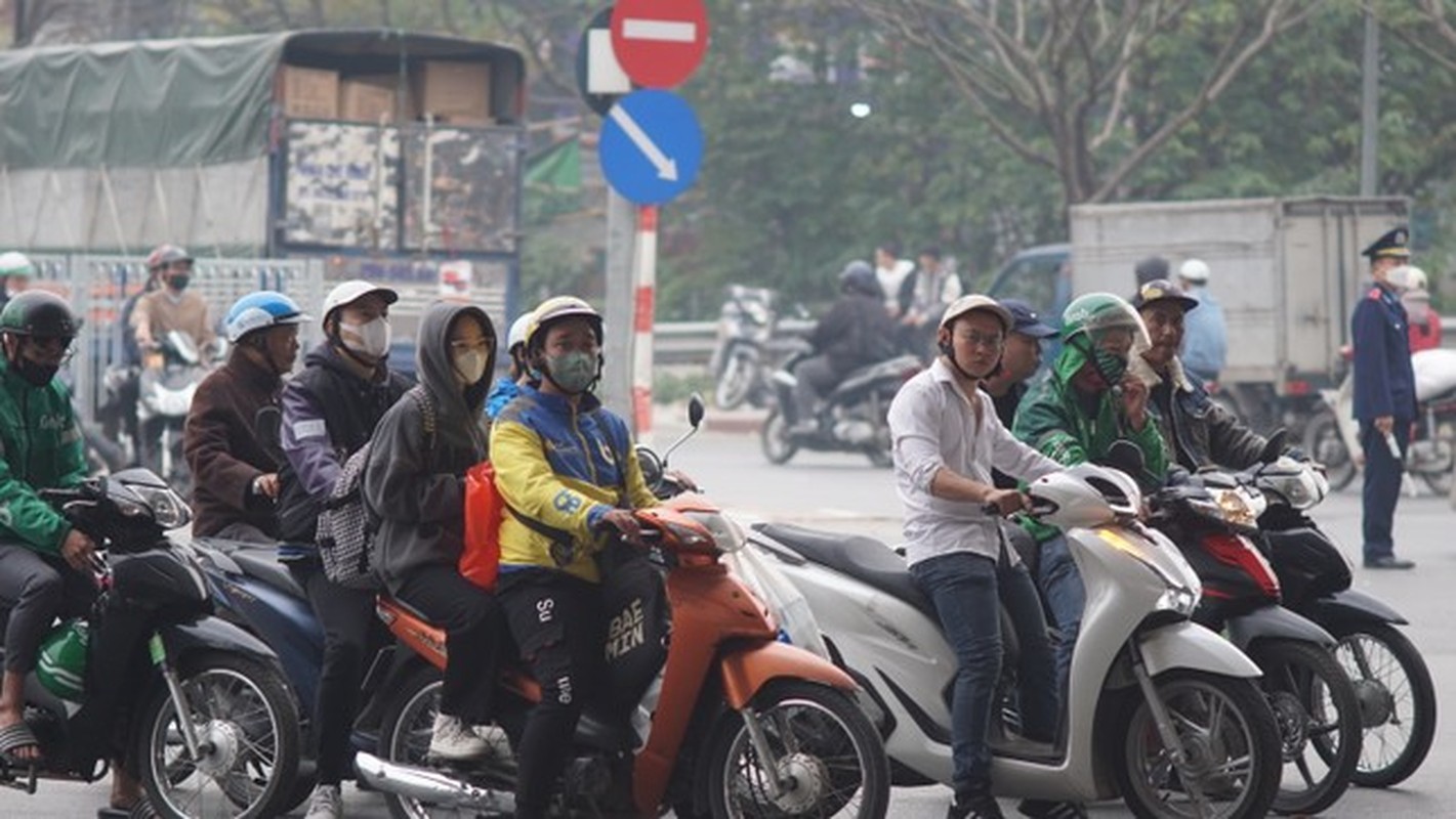 View - 	Hà Nội Nhiều tuyến phố ùn tắc trước ngày nghỉ Tết Dương lịch