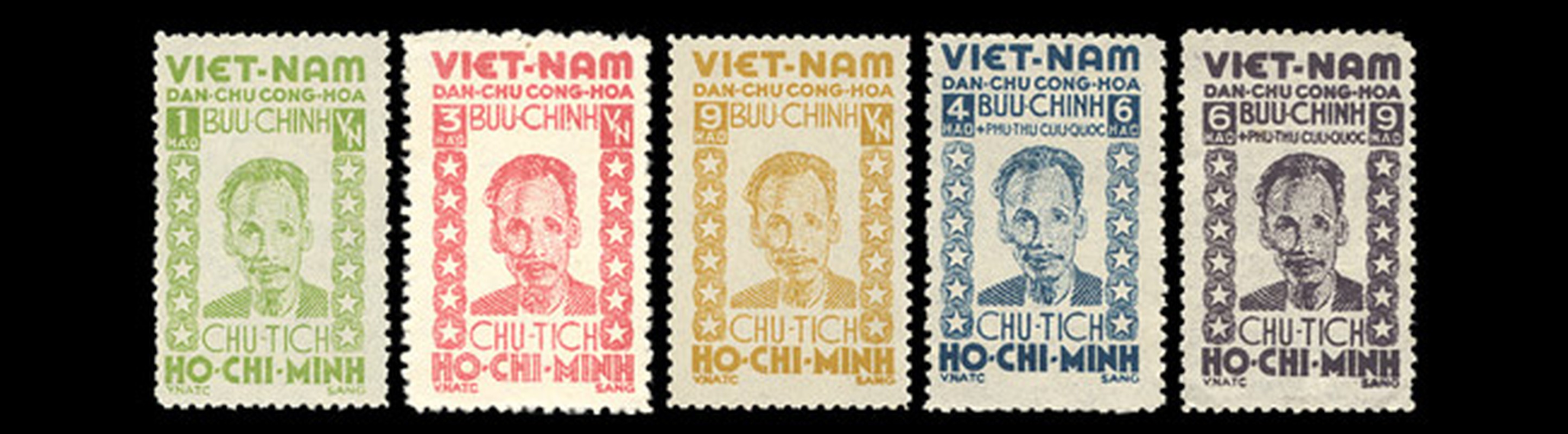 Chiem nguong nhung bo tem “doc” ky niem Quoc khanh 2/9