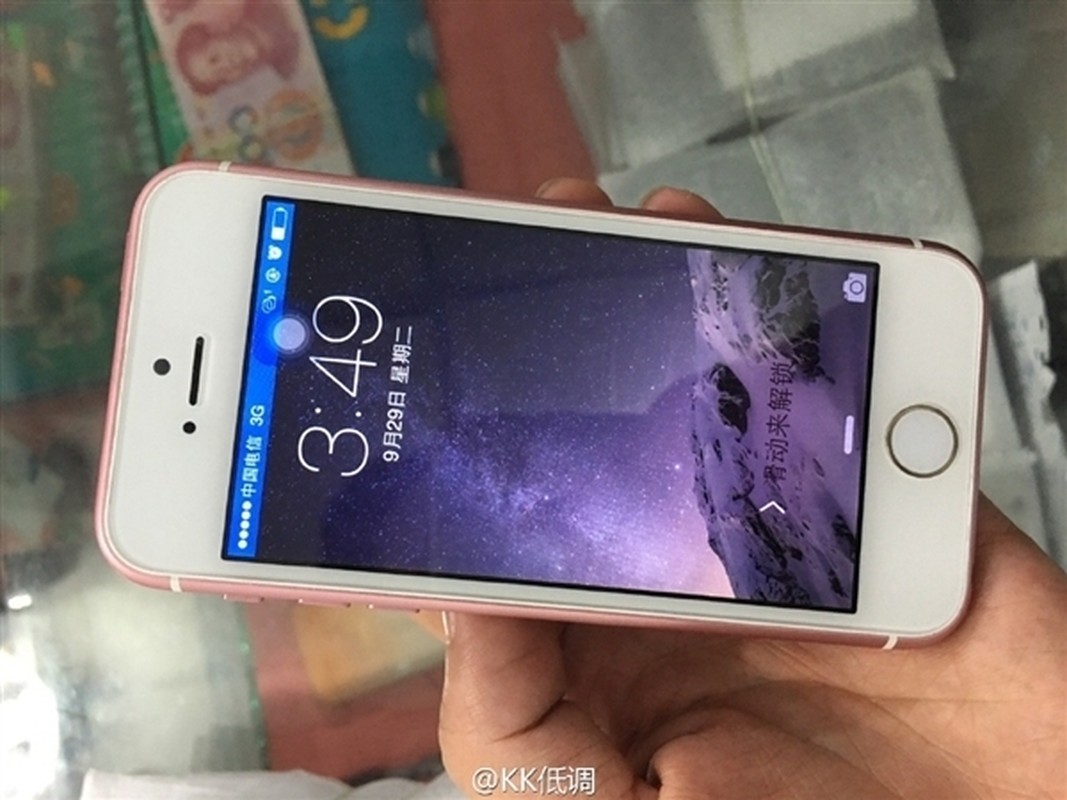 Hinh anh iPhone 6s mini mau vang hong bat ngo xuat hien-Hinh-4