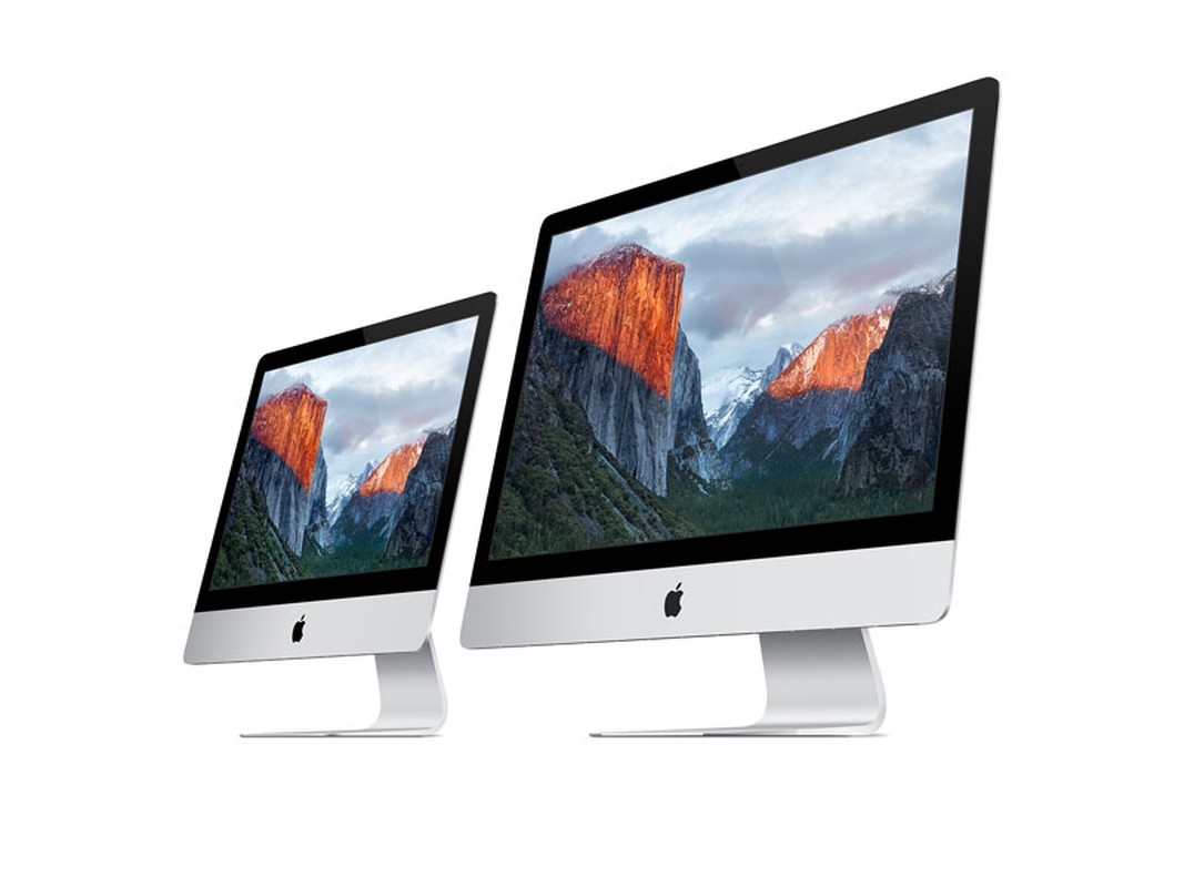 Can canh 2 chiec iMac man hinh 4K va 5K cua Apple