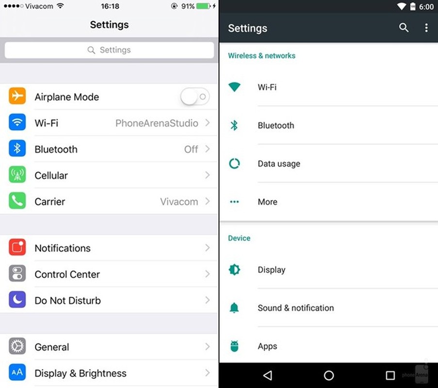 Loat anh so sanh he dieu hanh iOS 9 va Android 6-Hinh-7