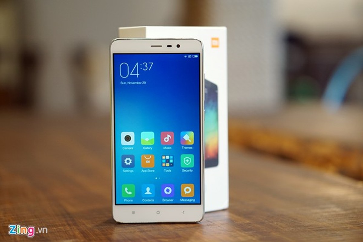 Mo hop dien thoai Xiaomi Note 3 vo kim loai, quet van tay-Hinh-4