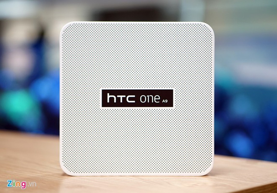 Anh mo hop dien thoai HTC One A9 vua len ke o VN