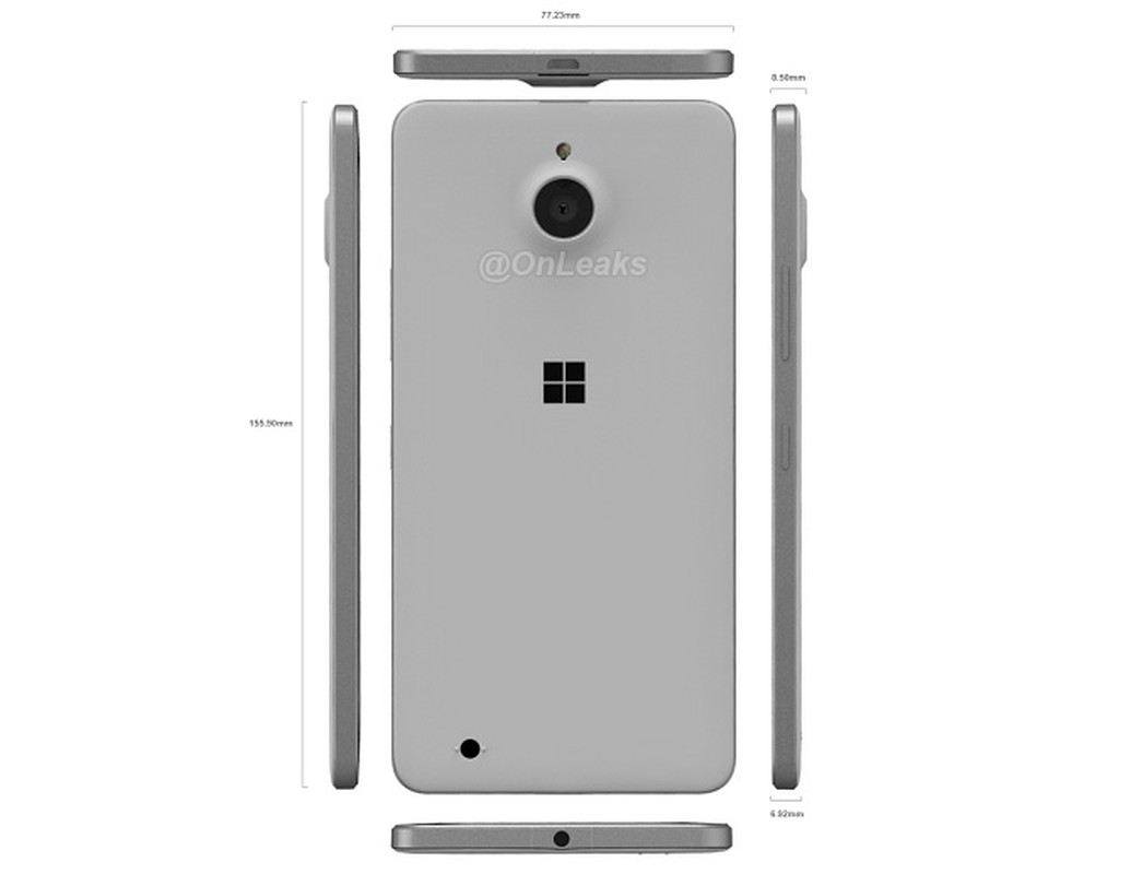 Ngam concept dien thoai Lumia 850 sieu mong, khung kim loai-Hinh-2